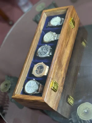5 slot watch box