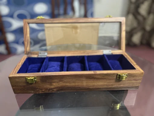 5 slot watch box