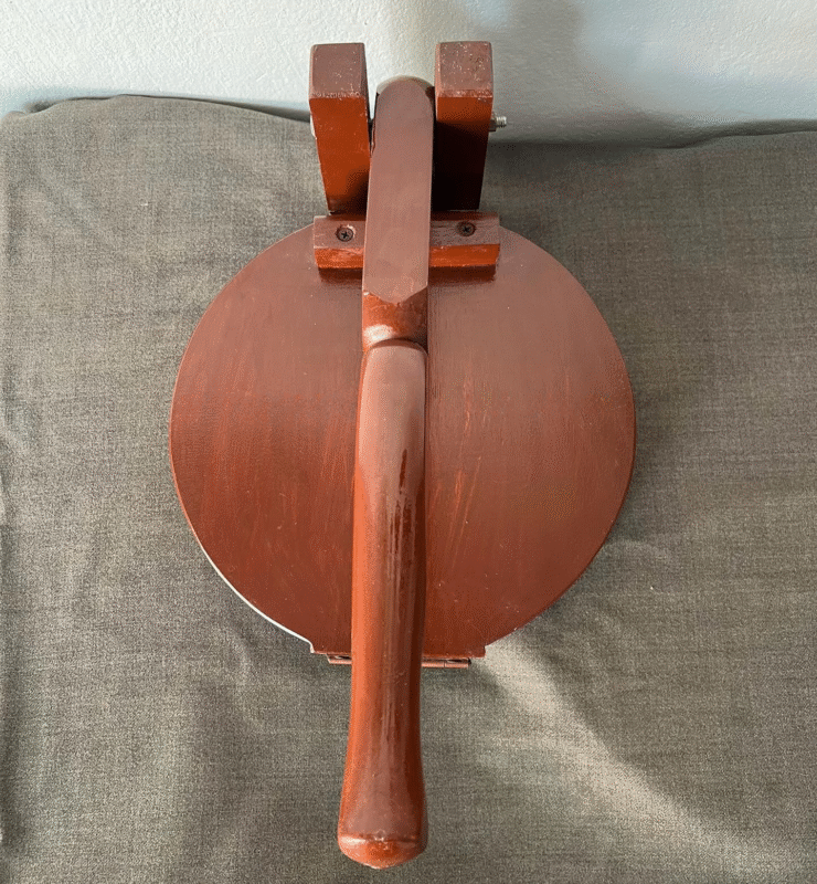 Handcrafted Wooden Roti Maker made from Sheesham Wood