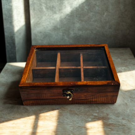 Wooden Masala Box