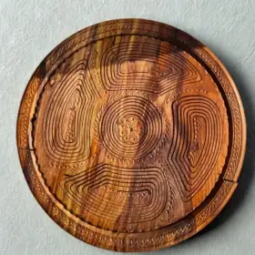 Wooden dry fruit tray