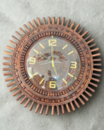 22 inch wooden wall clock
