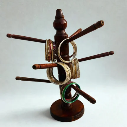 Wooden Bangle Stand