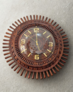 22 inch wooden wall clock