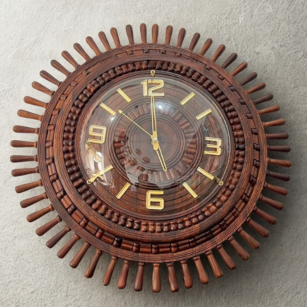 22 inch wooden wall clock