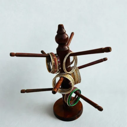 Wooden Bangle Stand