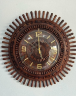 22 inch wooden wall clock