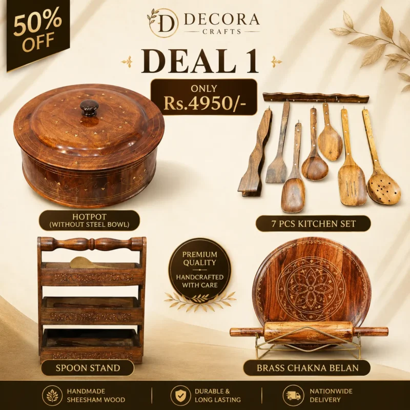 wooden kitchen deal