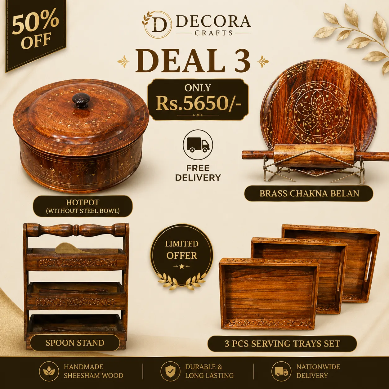 Premium Wooden Kitchen Deal 3 Premium Wooden Kitchen Deal 3