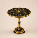 Luxury Black Gold Coffee Table